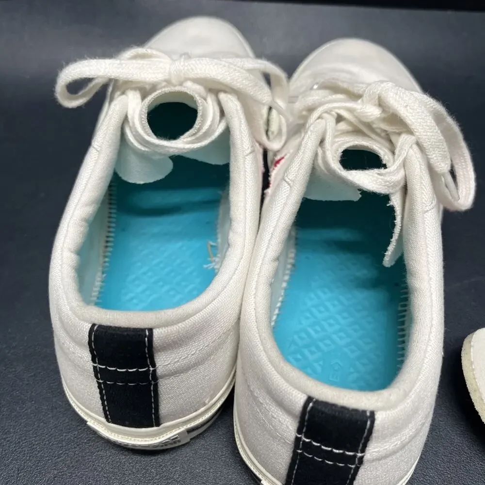 Converse Specialty Collab Comme des Garçons Play x Converse One Stars EUC Sz 10.